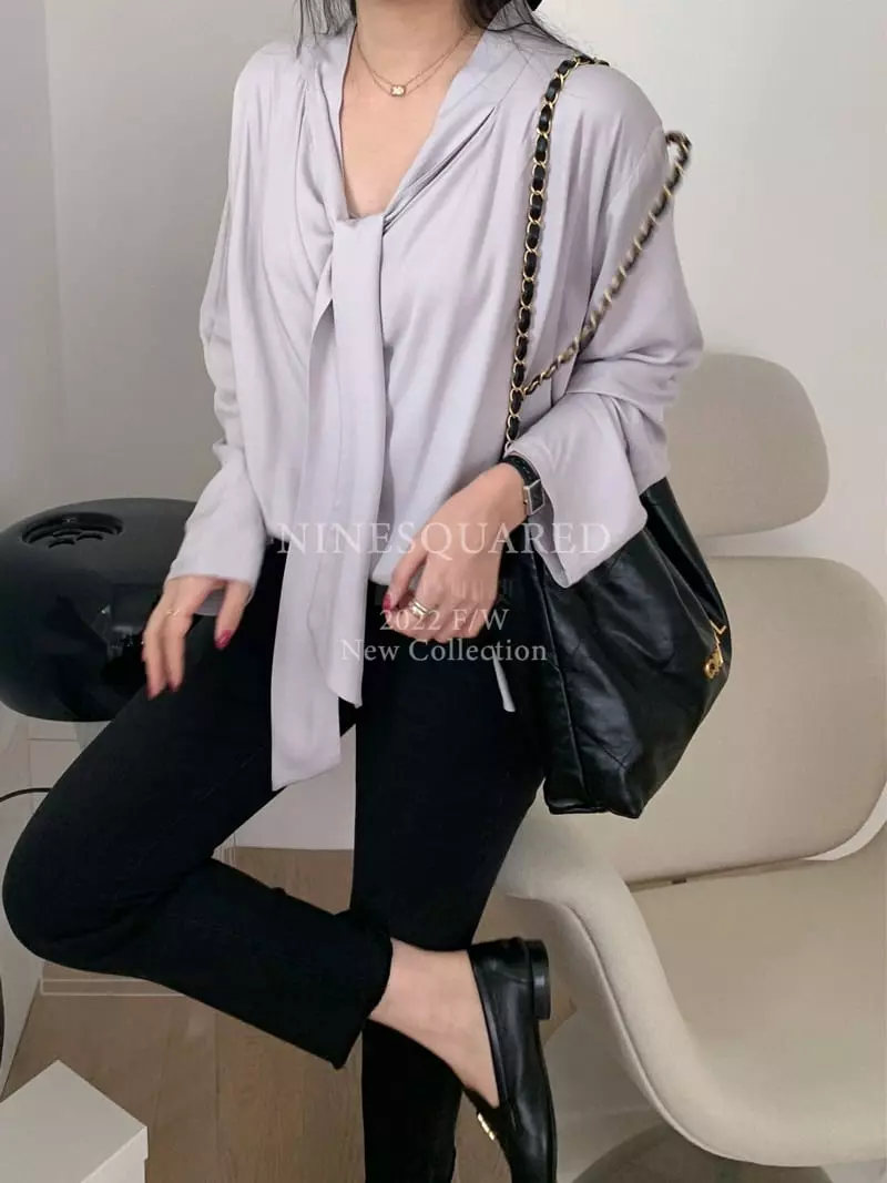 Ninesquared - Korean Women Fashion - #momslook - Laelle Blouse - 2