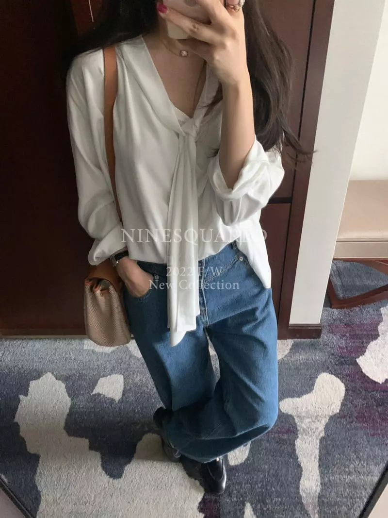 Ninesquared - Korean Women Fashion - #momslook - Laelle Blouse - 9