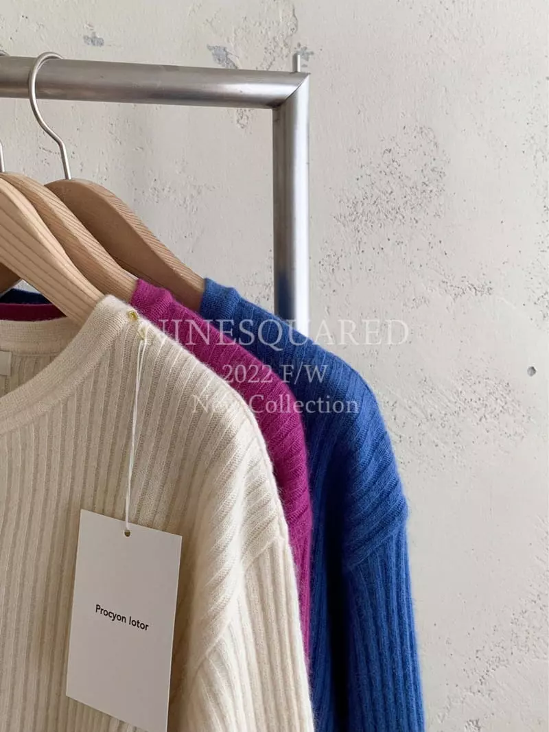 Ninesquared - Korean Women Fashion - #momslook - La Lev Knit Tee - 2
