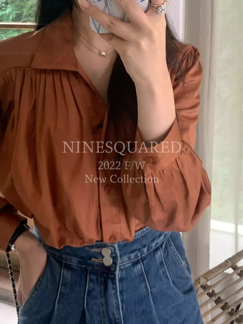 Ninesquared - Korean Women Fashion - #momslook - Delluna Blouse - 3