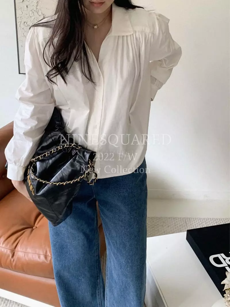 Ninesquared - Korean Women Fashion - #momslook - Delluna Blouse - 6
