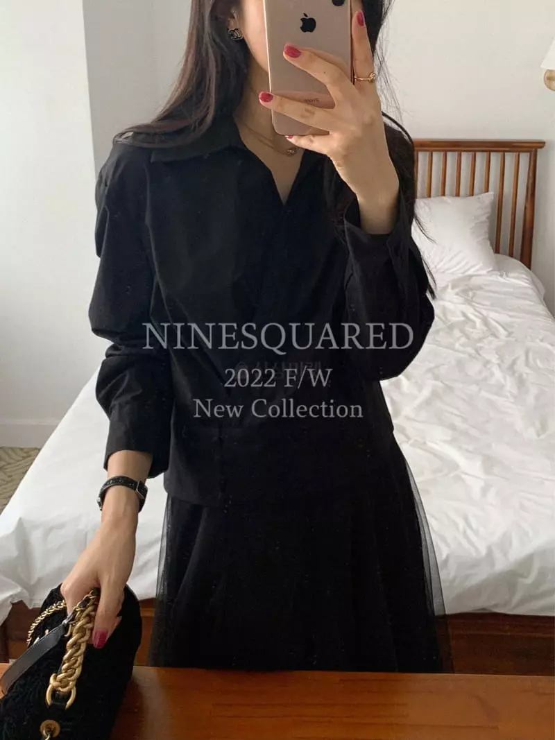 Ninesquared - Korean Women Fashion - #momslook - Dennis Blouse - 2