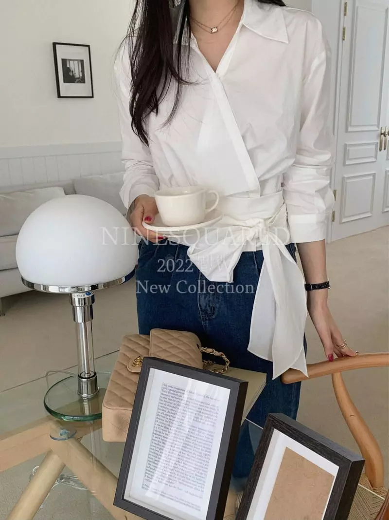 Ninesquared - Korean Women Fashion - #momslook - Dennis Blouse - 6