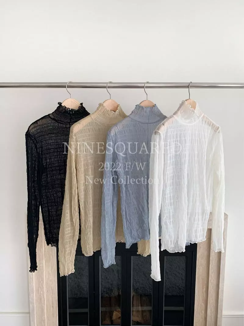 Ninesquared - Korean Women Fashion - #momslook - Ning Ning Blouse - 3
