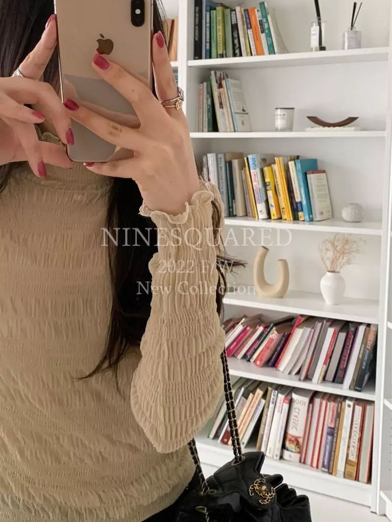 Ninesquared - Korean Women Fashion - #momslook - Ning Ning Blouse - 4