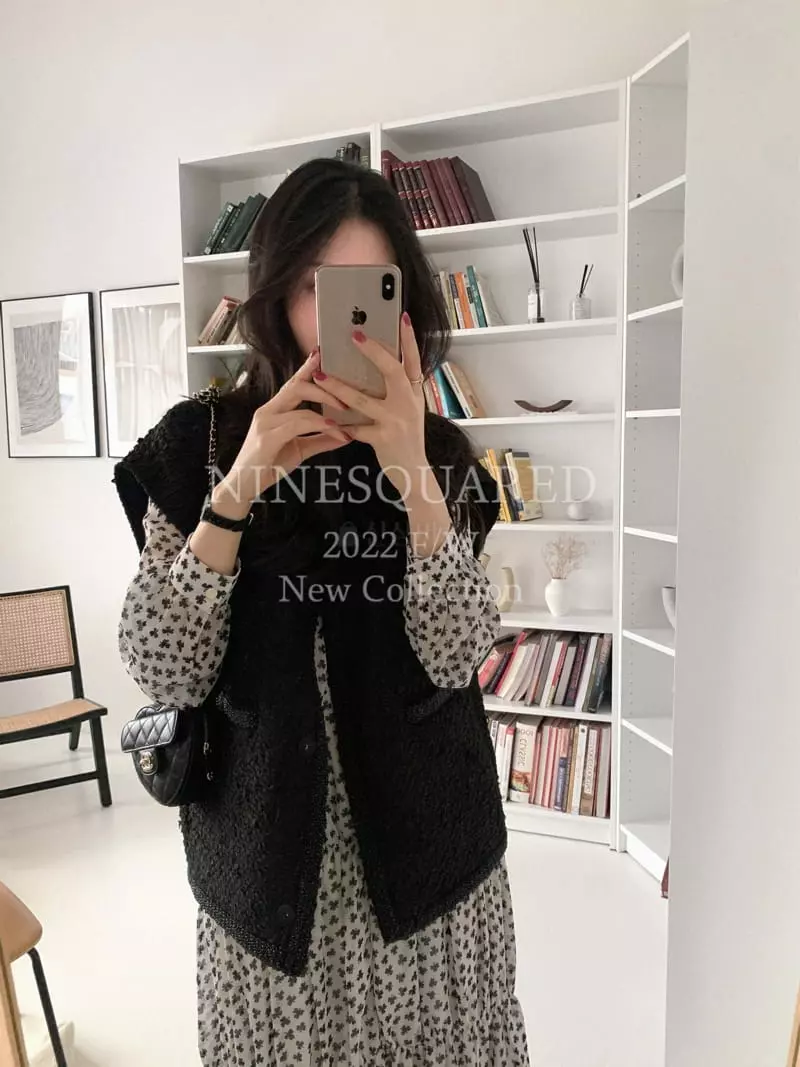 Ninesquared - Korean Women Fashion - #momslook - New Maison Vest jacket