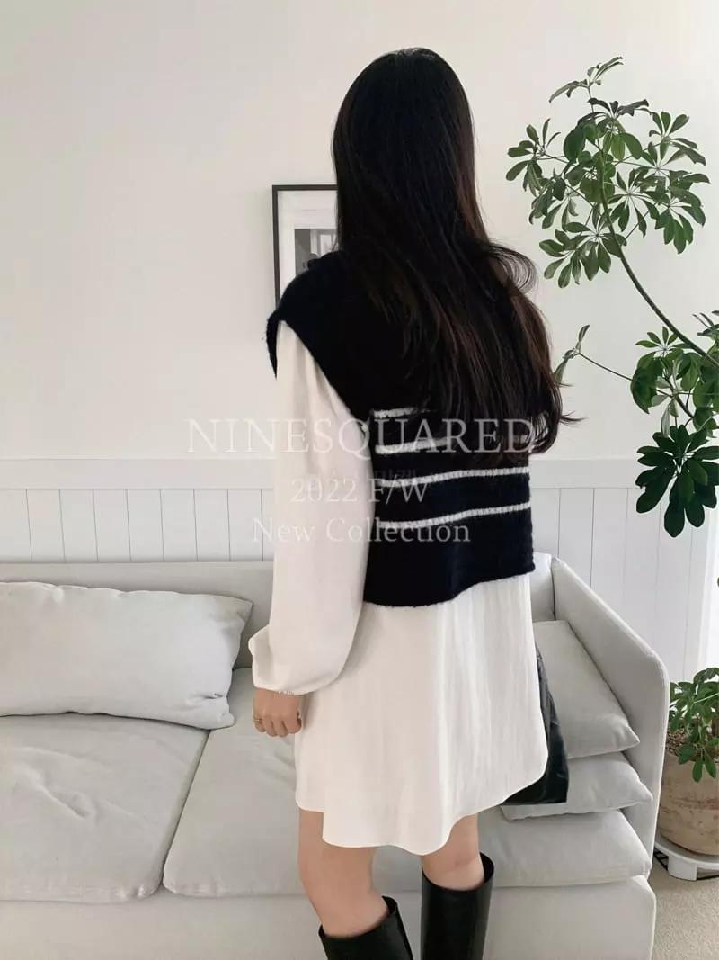 Ninesquared - Korean Women Fashion - #restrostyle - Save Knit Tee - 6