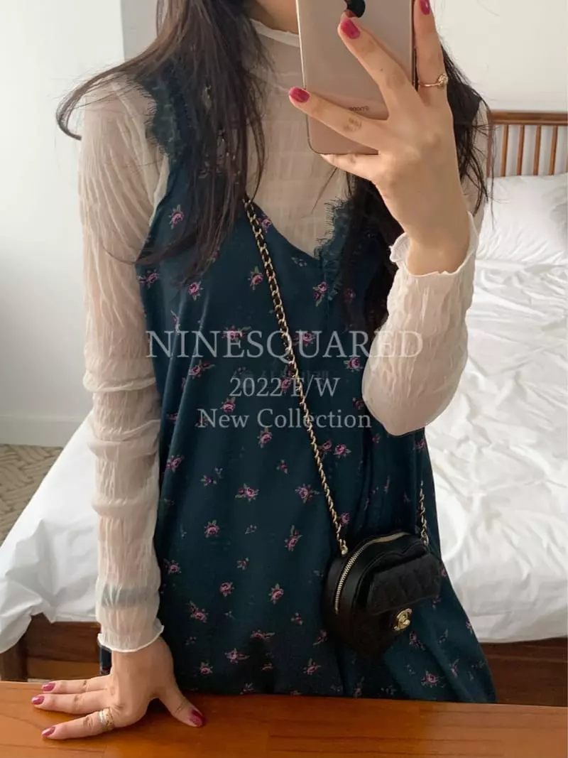 Ninesquared - Korean Women Fashion - #restrostyle - New One-piecce - 5