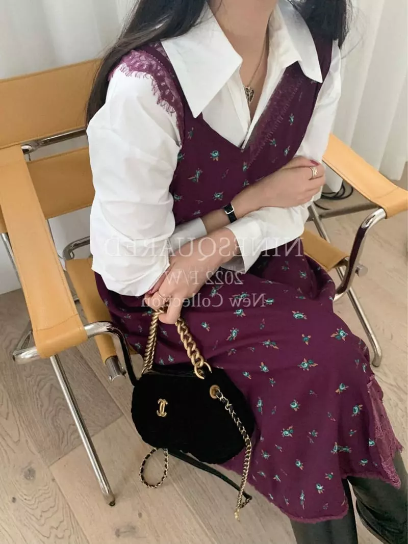 Ninesquared - Korean Women Fashion - #romanticstyle - New One-piecce - 6