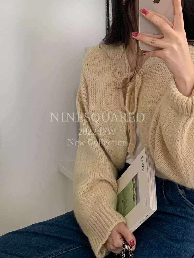 Ninesquared - Korean Women Fashion - #shopsmall - Bolero Knit Tee - 3