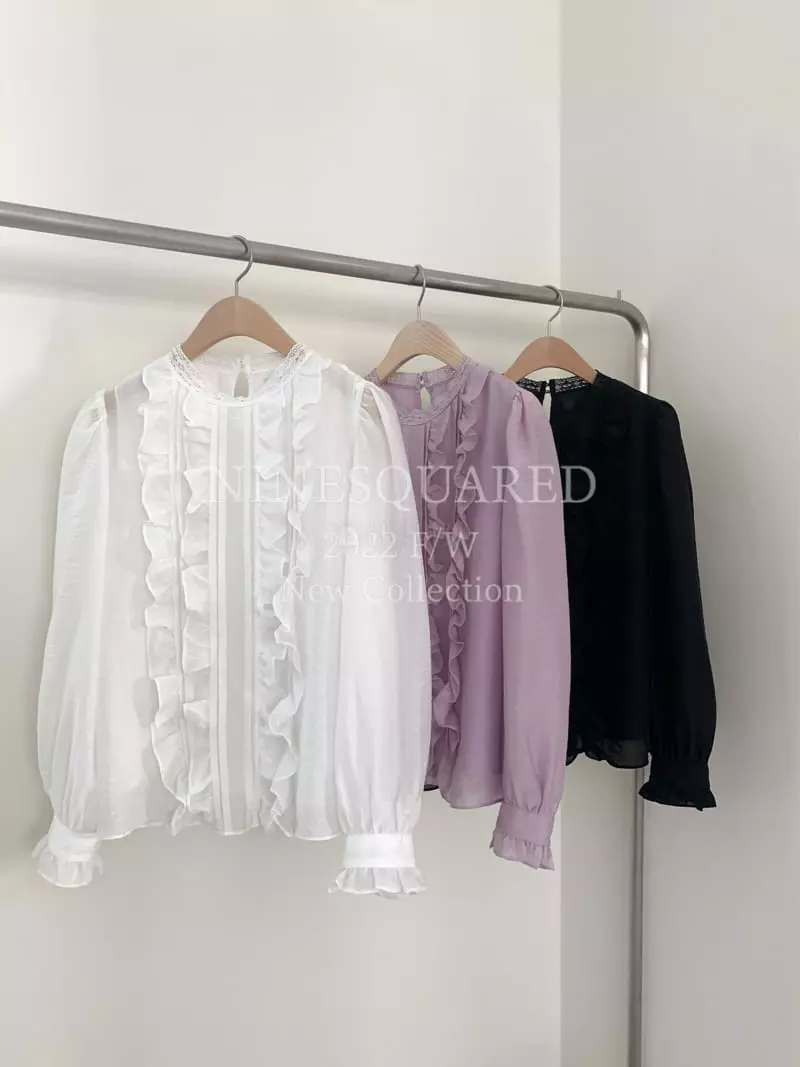 Ninesquared - Korean Women Fashion - #thelittlethings - Huminh Blouse - 3