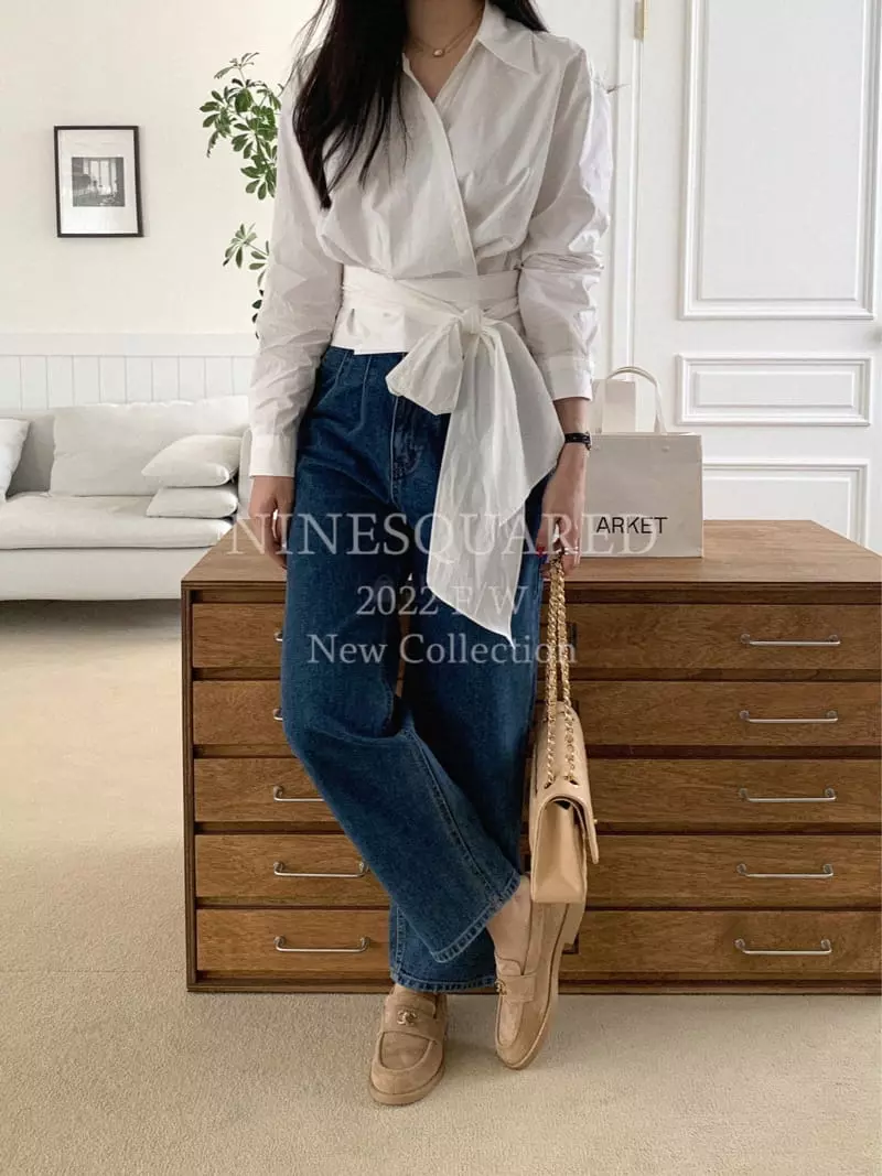 Ninesquared - Korean Women Fashion - #vintageinspired - Dennis Blouse - 8