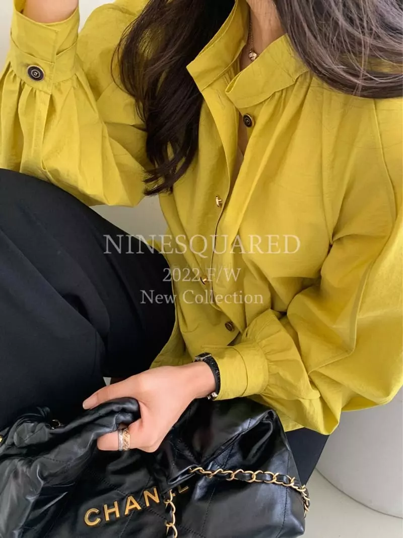 Ninesquared - Korean Women Fashion - #vintagekidsstyle - Esder Blouse - 9