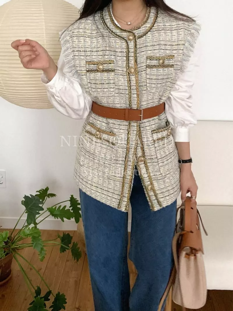 Ninesquared - Korean Women Fashion - #vintagekidsstyle - Aens Vest - 7