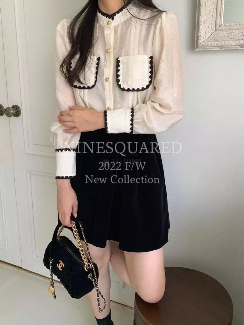 Ninesquared - Korean Women Fashion - #vintagekidsstyle - Shopia Blouse - 5