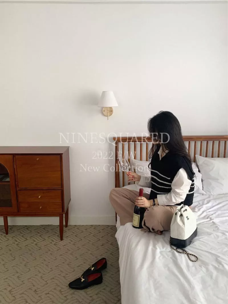 Ninesquared - Korean Women Fashion - #vintageinspired - Save Knit Tee - 4