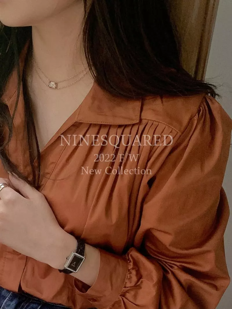 Ninesquared - Korean Women Fashion - #vintagekidsstyle - Delluna Blouse - 10