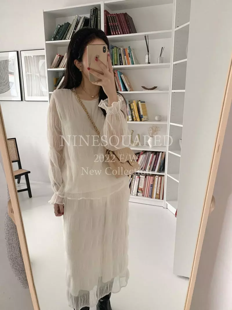 Ninesquared - Korean Women Fashion - #momslook - Plare Skirt - 4