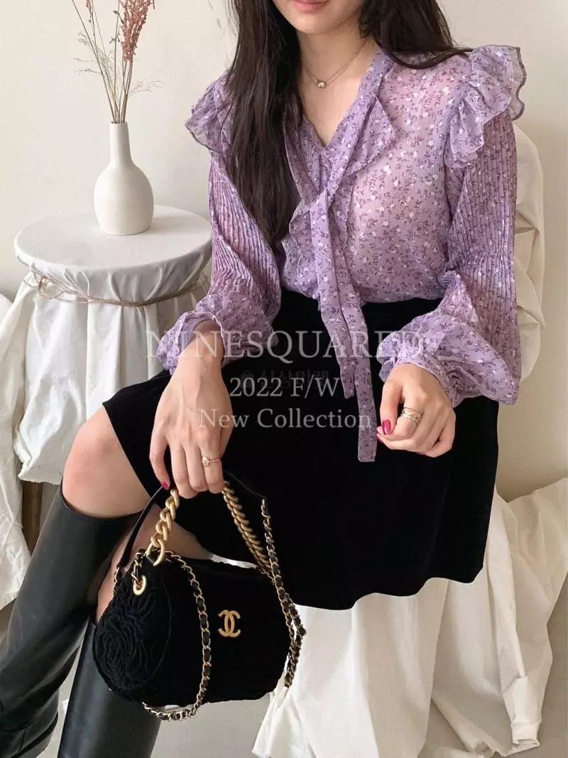 Ninesquared - Korean Women Fashion - #womensfashion - Croni Blouse - 5
