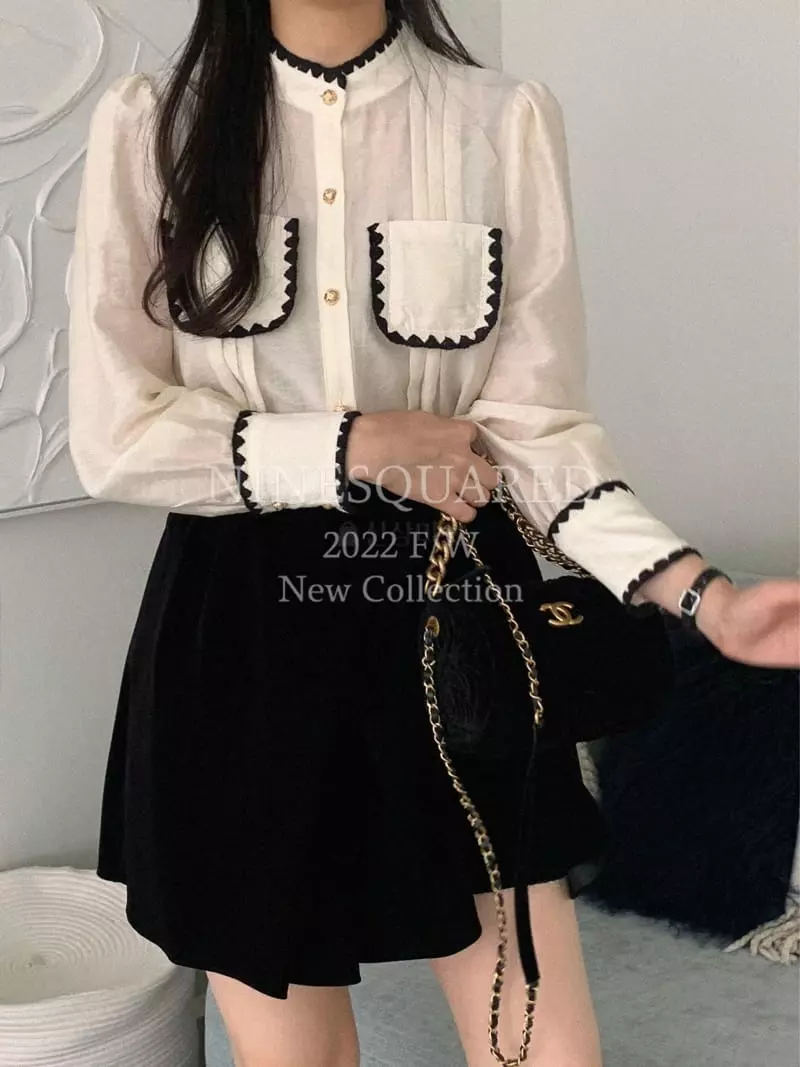 Ninesquared - Korean Women Fashion - #womensfashion - Shopia Blouse - 3