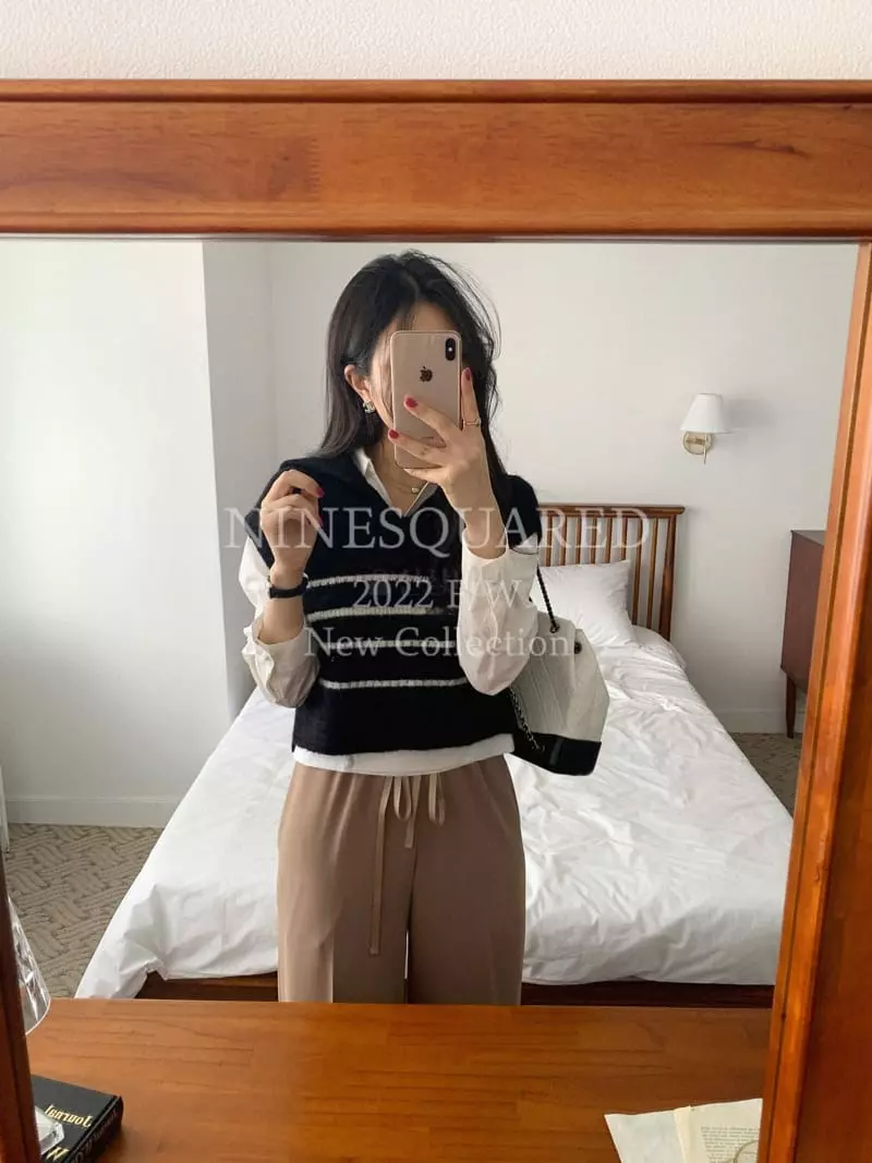 Ninesquared - Korean Women Fashion - #womensfashion - Save Knit Tee - 2