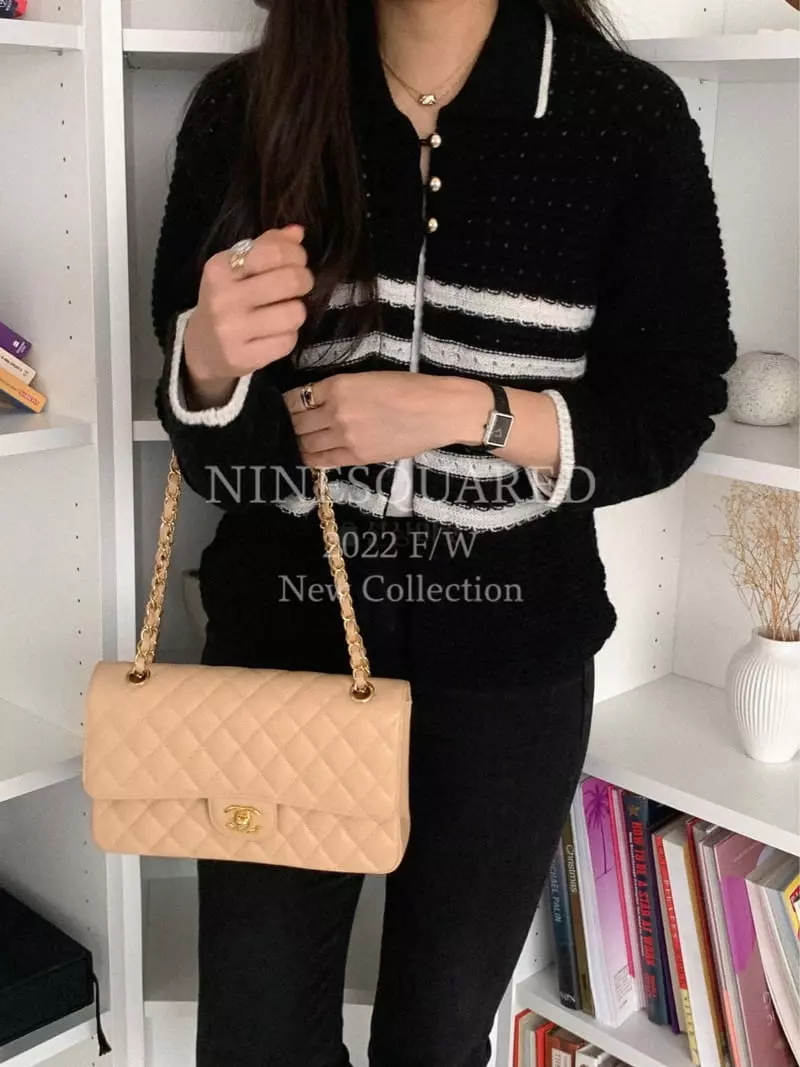 Ninesquared - Korean Women Fashion - #womensfashion - Benet Knit Tee - 9