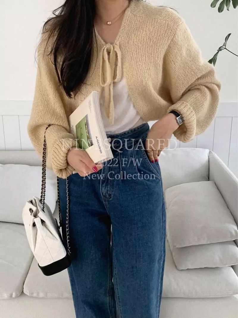 Ninesquared - Korean Women Fashion - #womensfashion - Bolero Knit Tee - 11