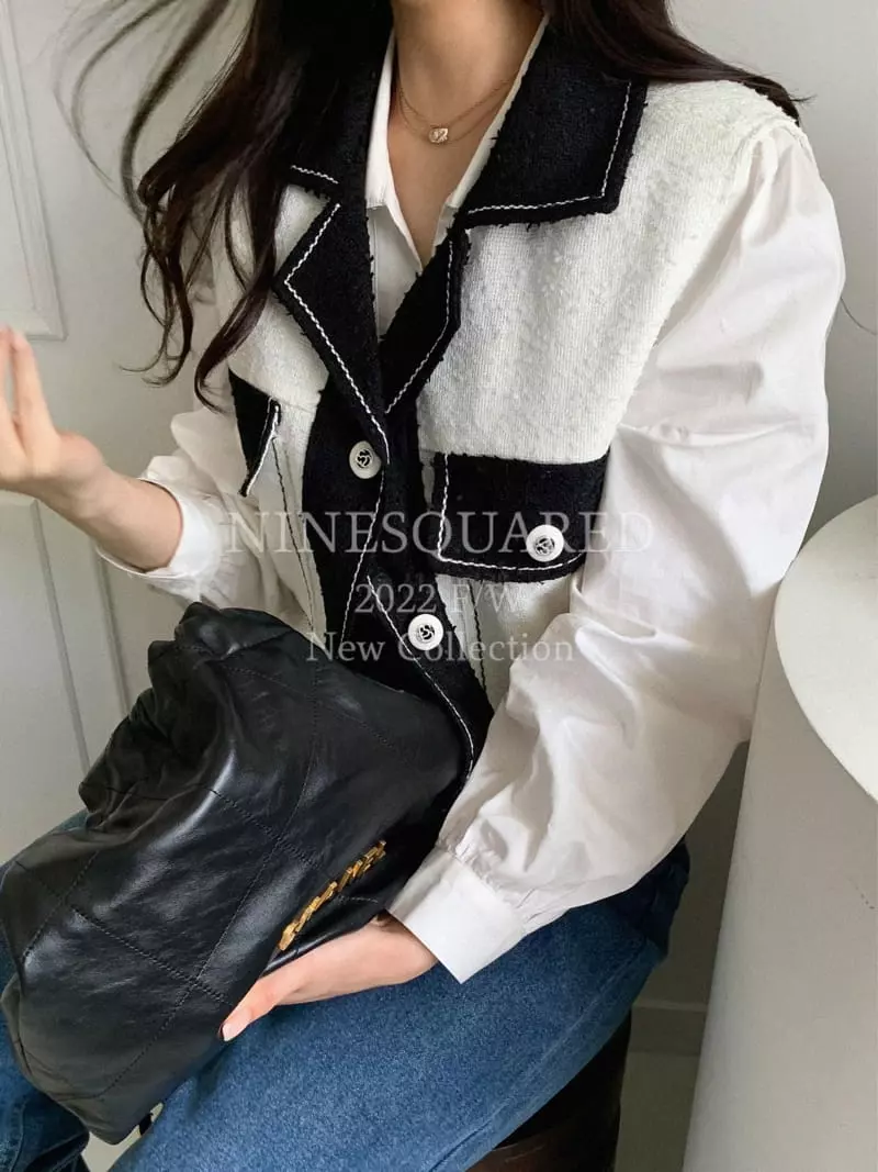 Ninesquared - Korean Women Fashion - #womensfashion - Mosk Vest - 7