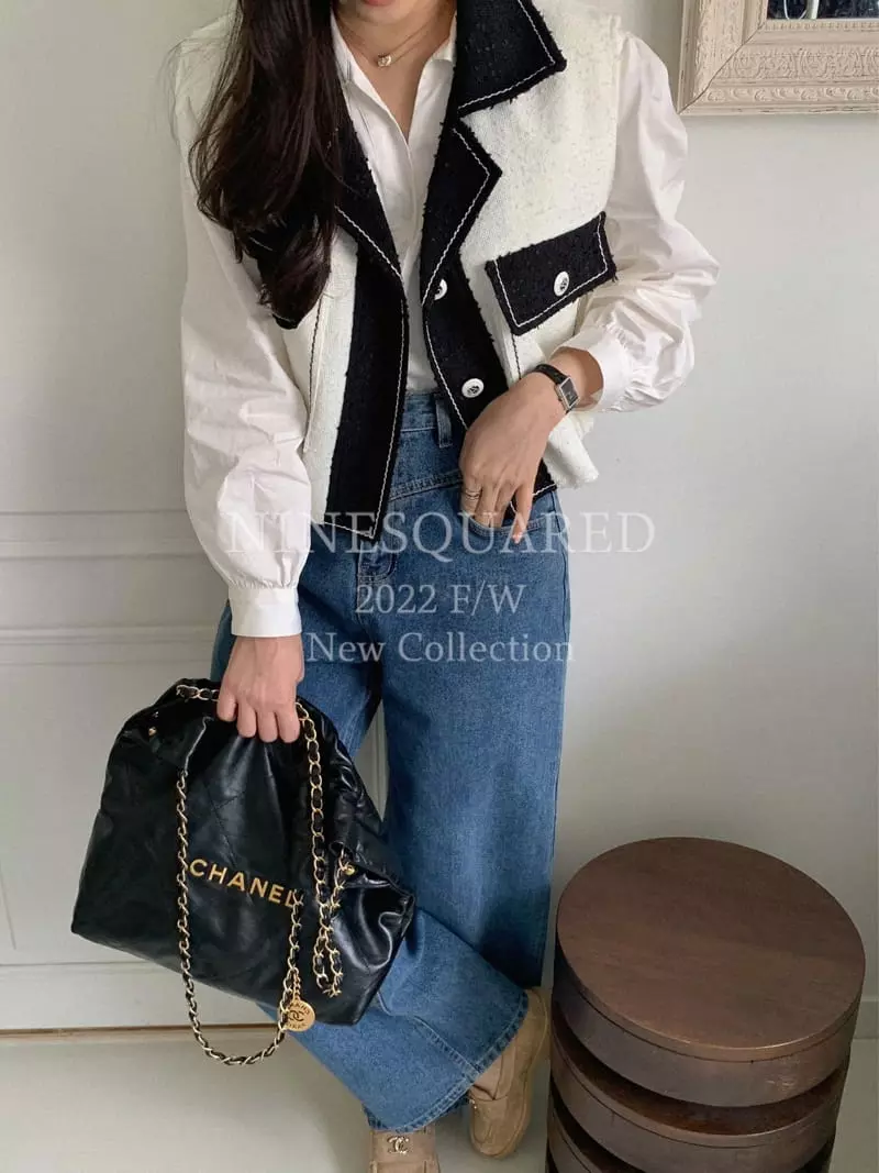 Ninesquared - Korean Women Fashion - #womensfashion - Mosk Vest - 9
