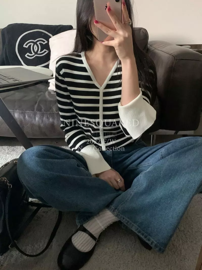 Ninesquared - Korean Women Fashion - #womensfashion - Liwood Knit Tee - 9