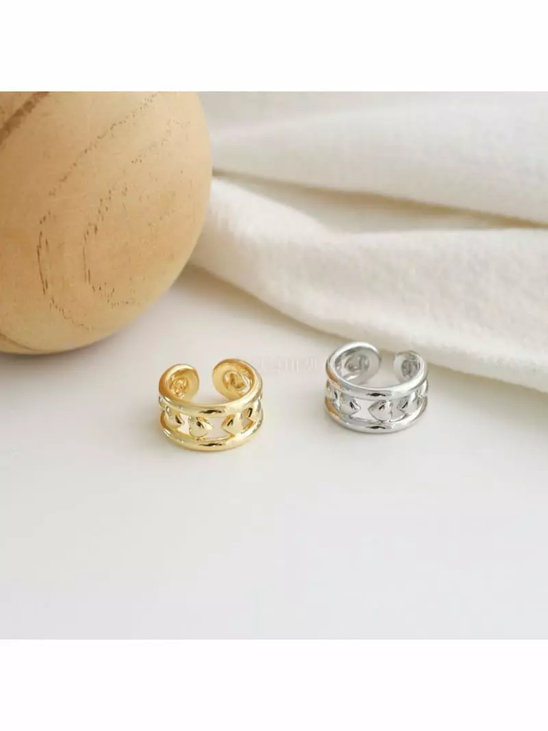 Noii - Korean Women Fashion - #momslook - R1289 Ring - 5