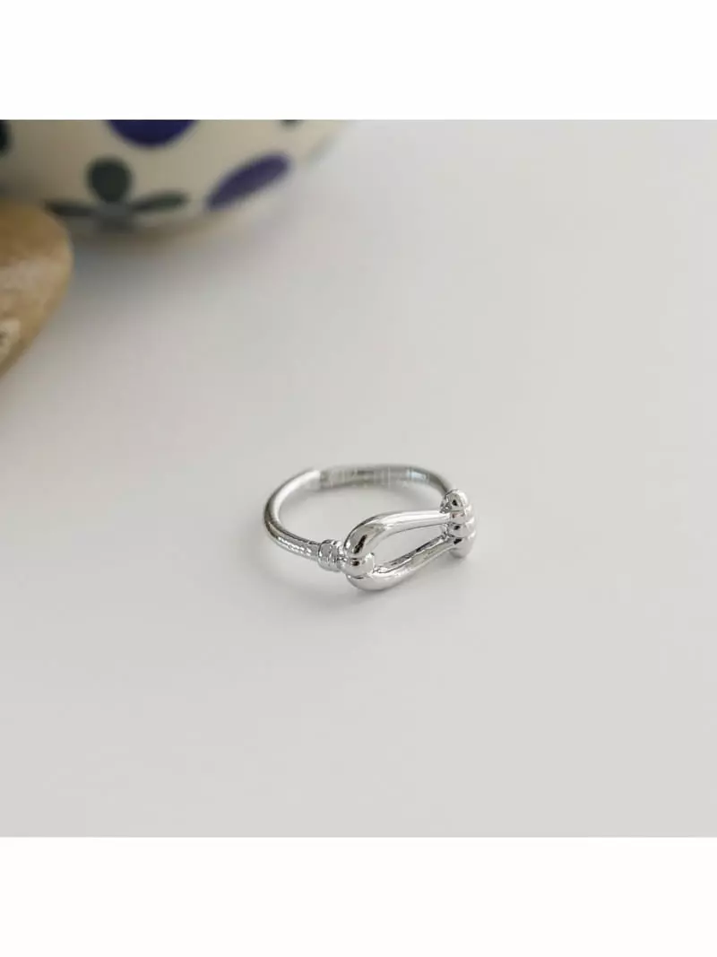 Noii - Korean Women Fashion - #momslook - R1287 Ring - 5