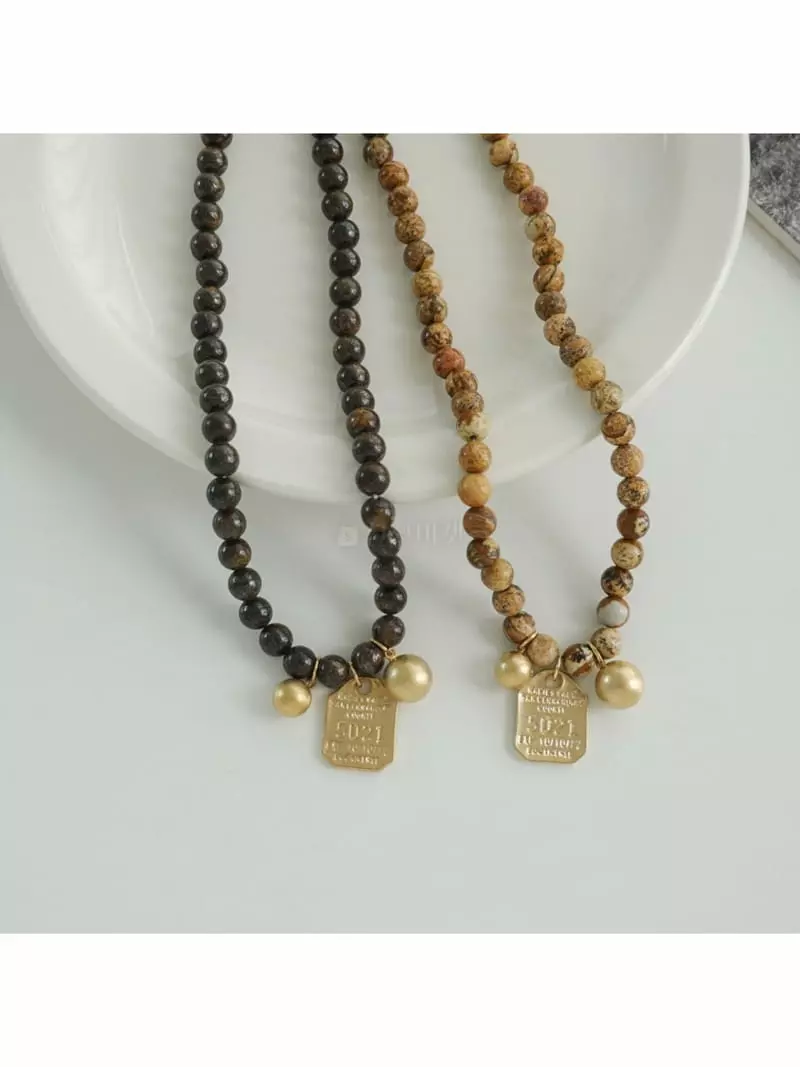 Noii - Korean Women Fashion - #momslook - N1347 Necklace - 3