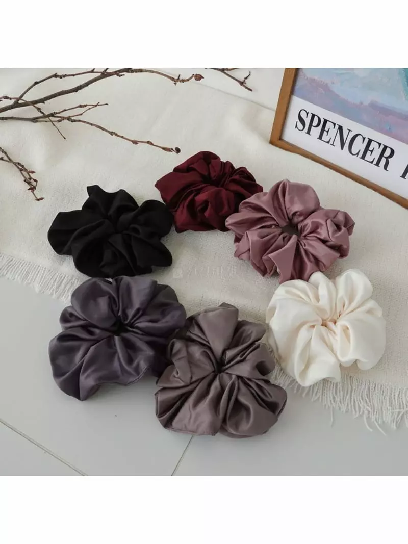 Noii - Korean Women Fashion - #momslook - H1578 Scrunchy Hairring - 10