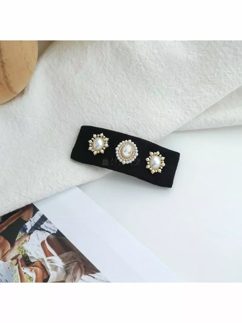 Noii - Korean Women Fashion - #momslook - H1555 Hairpin - 3