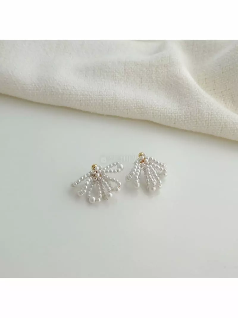Noii - Korean Women Fashion - #momslook - E1784 Earring - 3