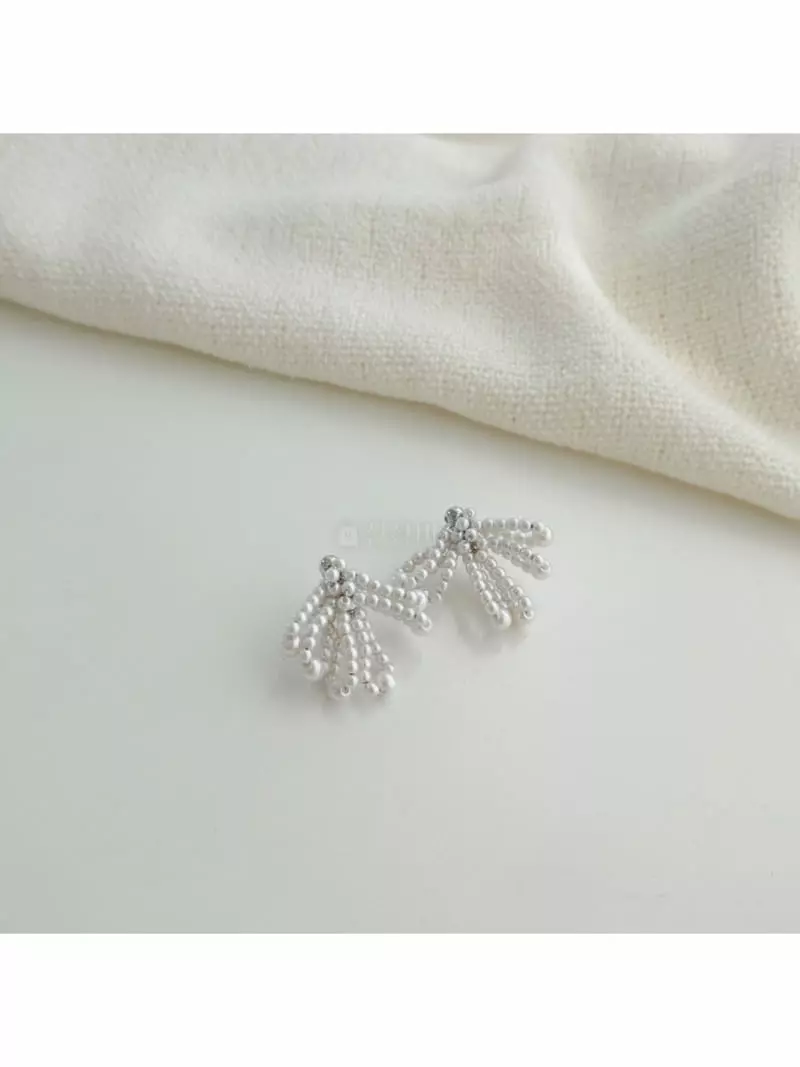 Noii - Korean Women Fashion - #momslook - E1784 Earring - 4