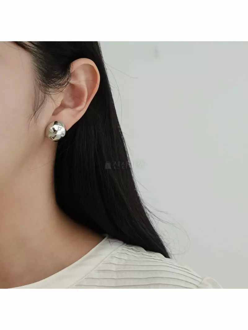 Noii - Korean Women Fashion - #momslook - E1782 Earring - 2