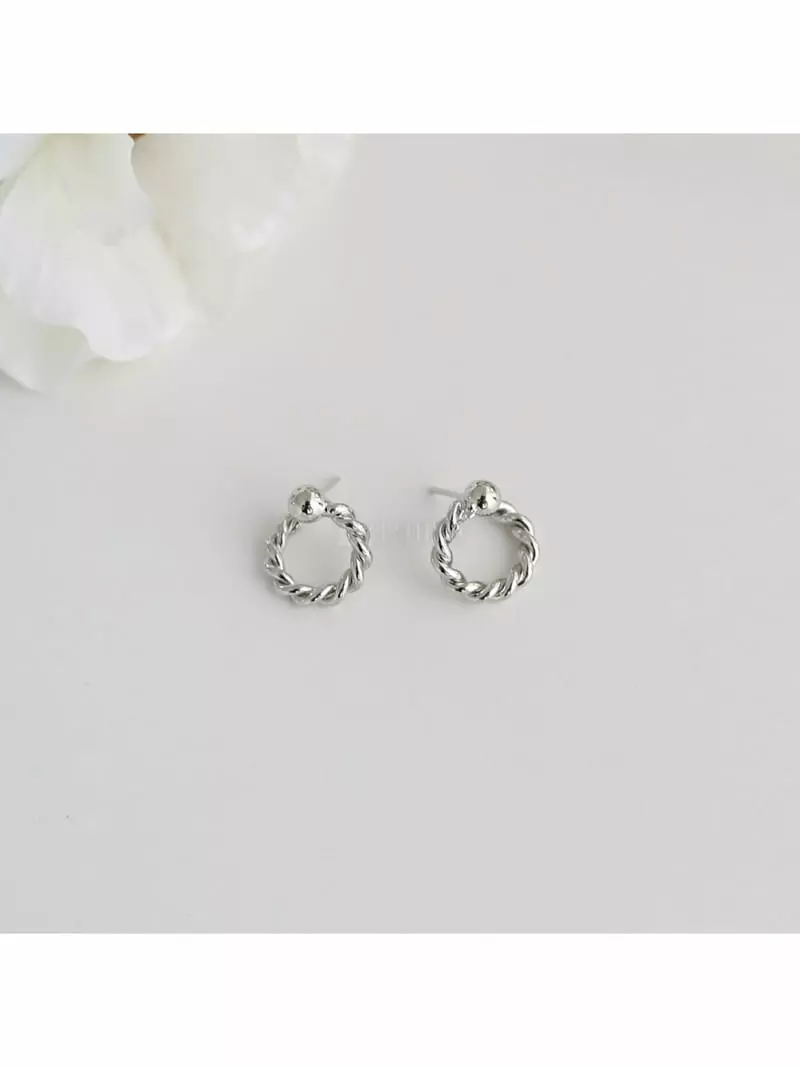 Noii - Korean Women Fashion - #momslook - E1774 Earring - 5