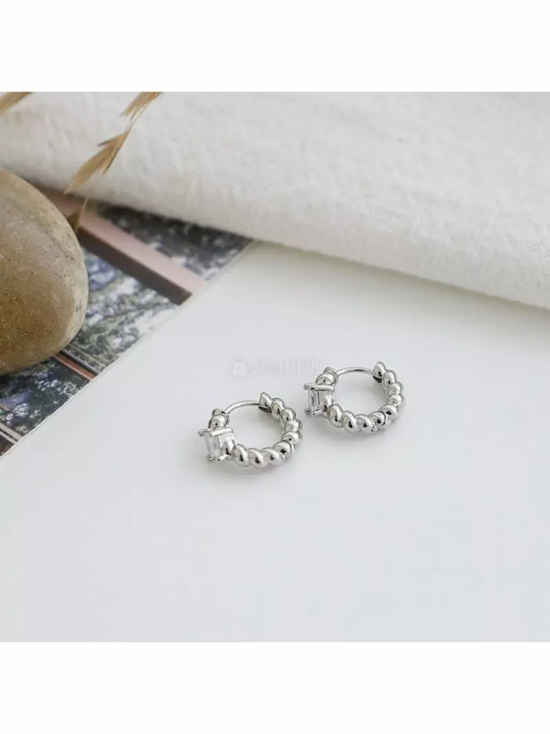 Noii - Korean Women Fashion - #momslook - E1773 Earring - 10