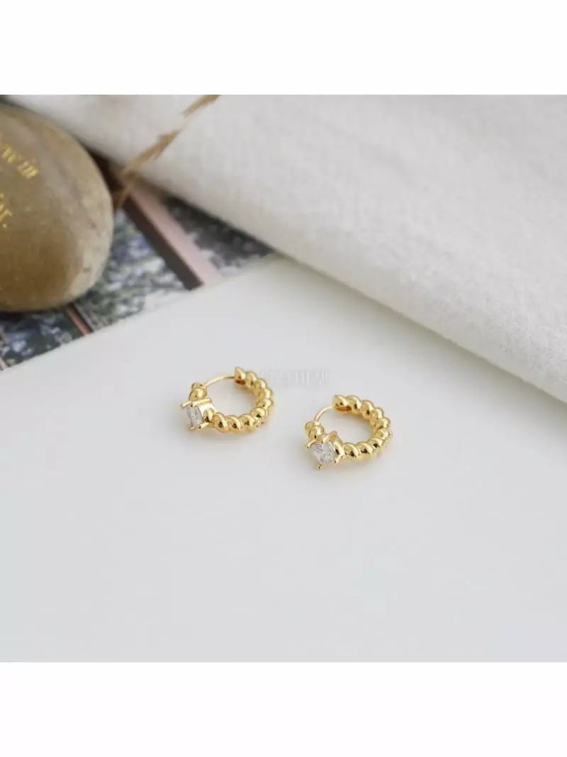 Noii - Korean Women Fashion - #momslook - E1773 Earring - 6