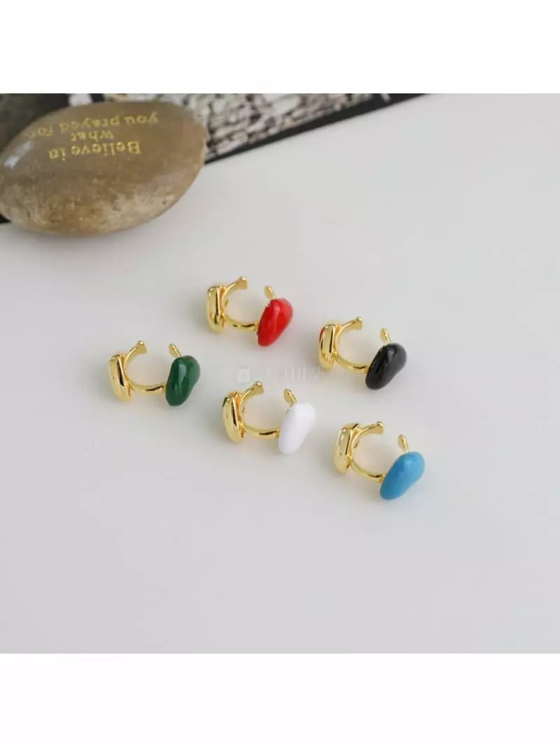 Noii - Korean Women Fashion - #momslook - E1772 Earring - 3