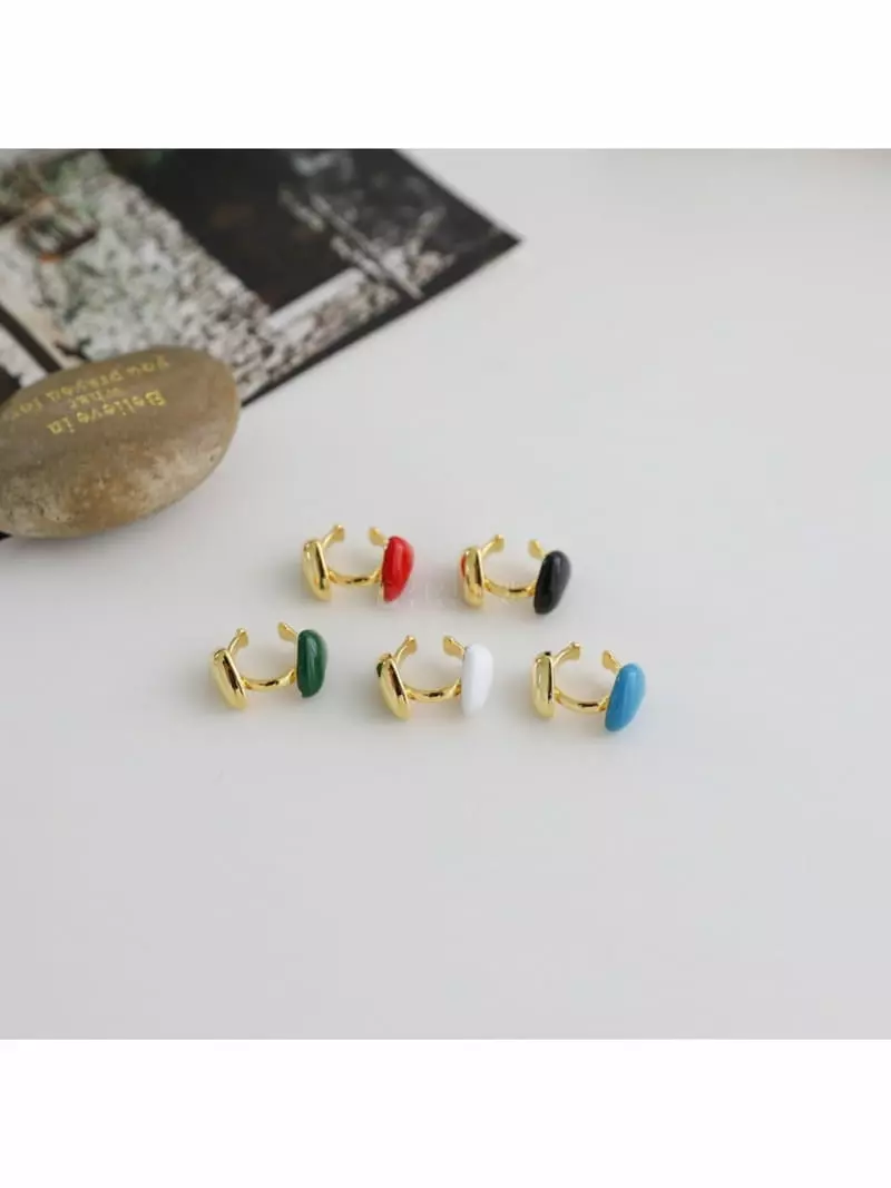Noii - Korean Women Fashion - #momslook - E1772 Earring - 9