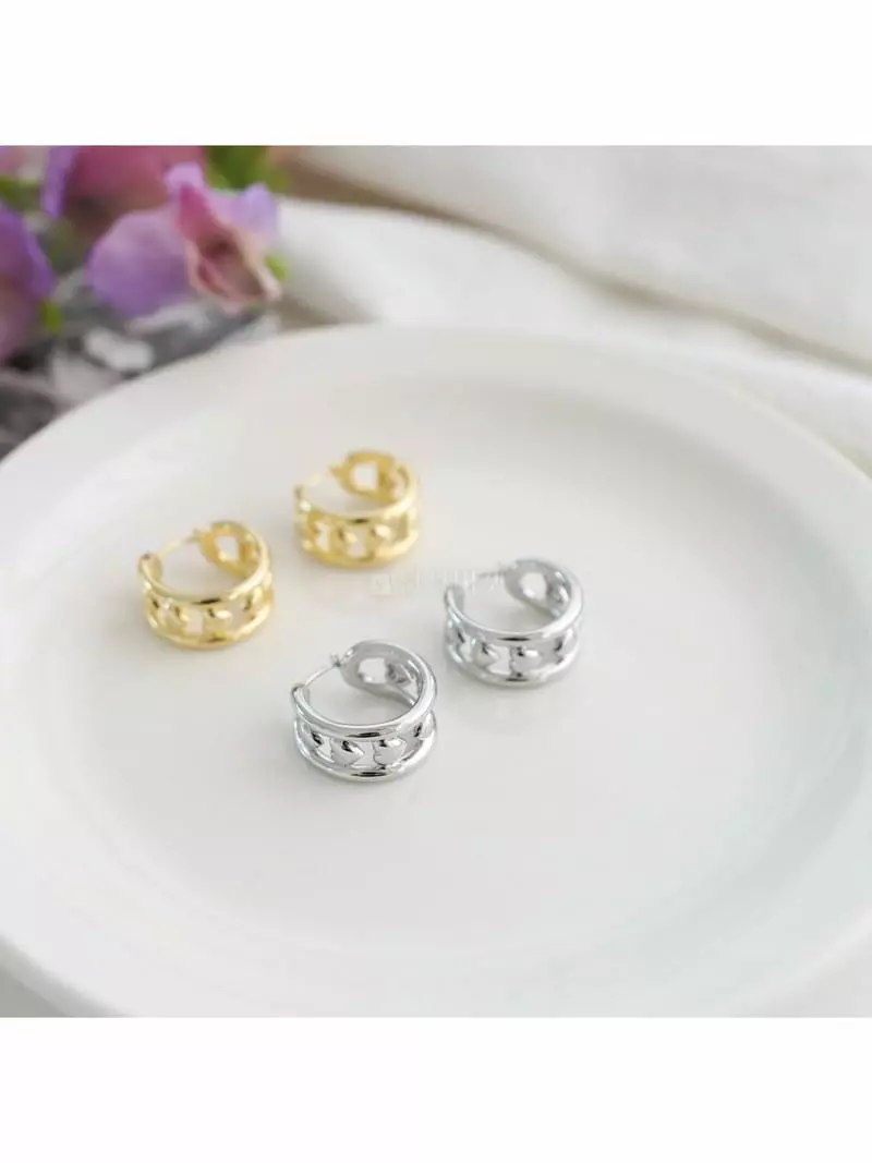 Noii - Korean Women Fashion - #momslook - E1771 Earring - 6
