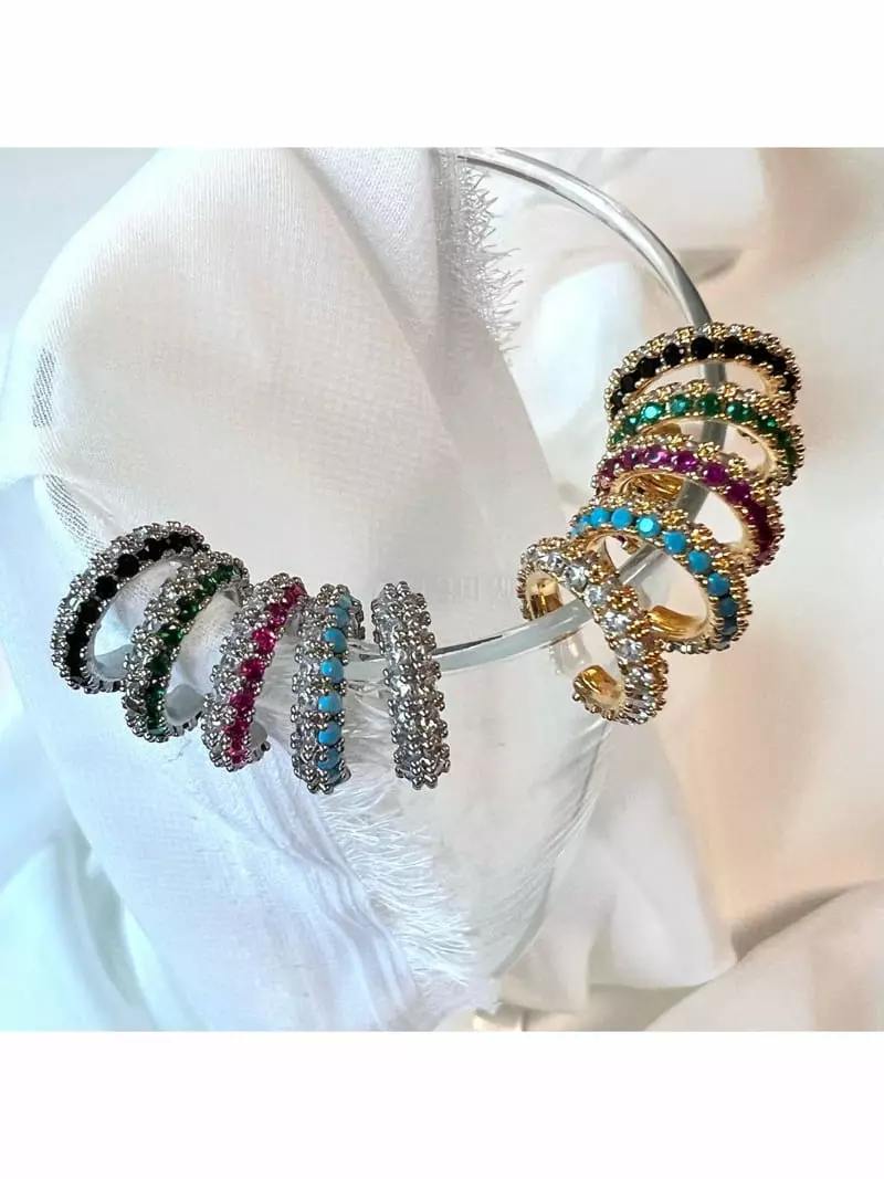 Noii - Korean Women Fashion - #momslook - E1760 Earring - 2
