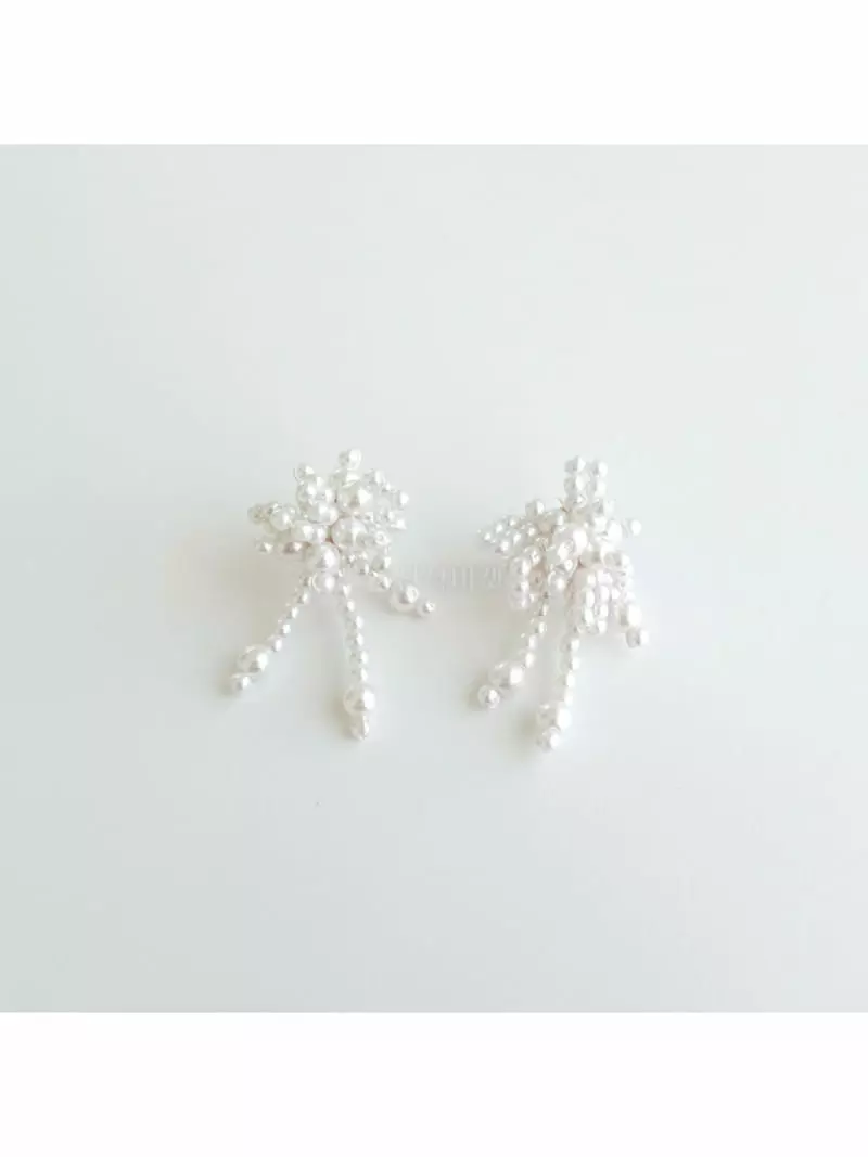 Noii - Korean Women Fashion - #momslook - E1751 Earring - 2