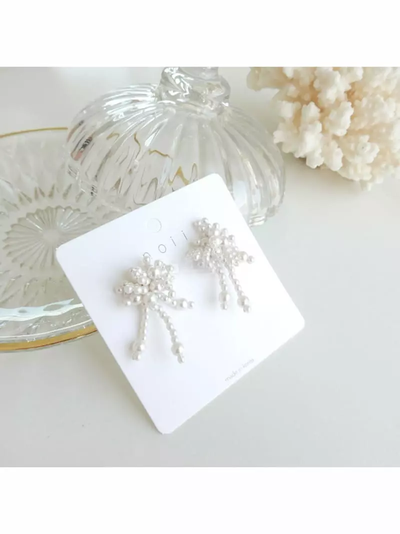 Noii - Korean Women Fashion - #momslook - E1751 Earring - 6