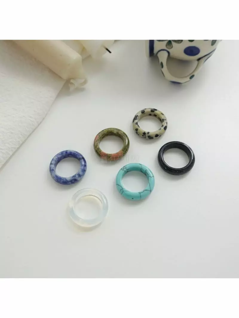 Noii - Korean Women Fashion - #momslook - R1290 Ring - 10