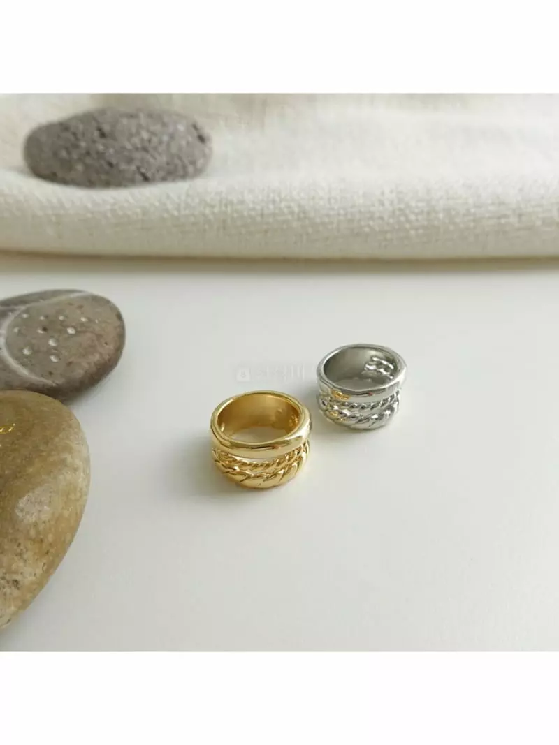 Noii - Korean Women Fashion - #momslook - R1304 Ring - 3