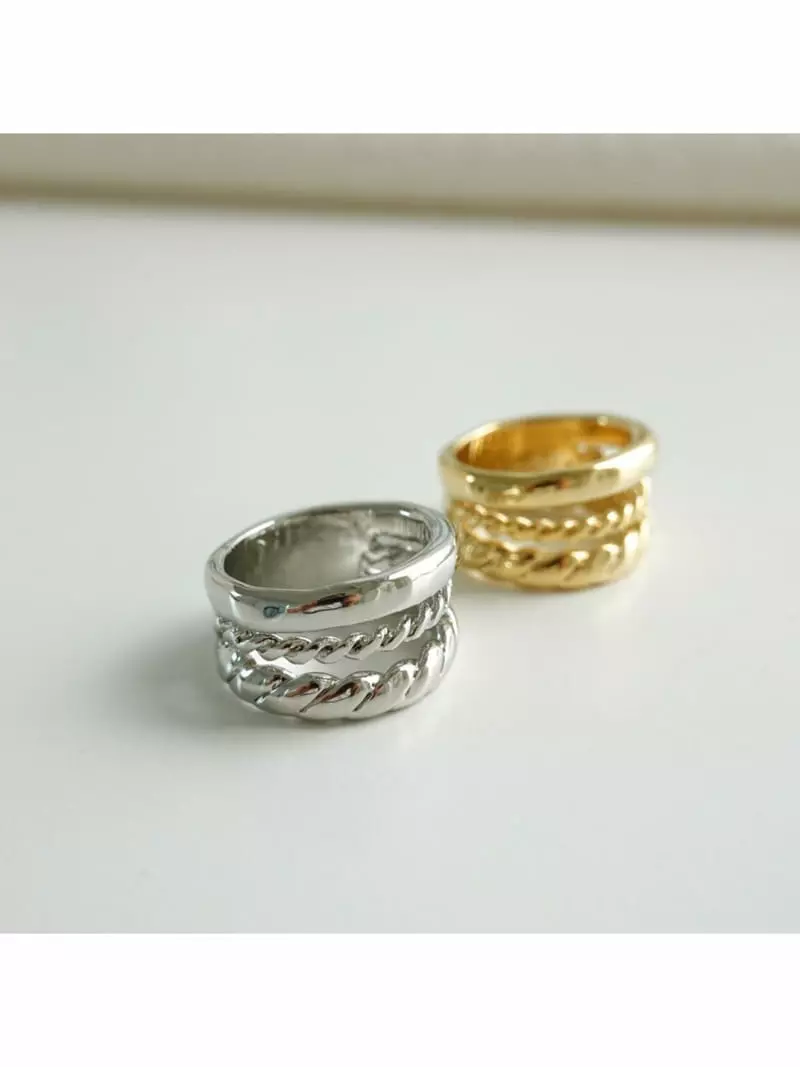 Noii - Korean Women Fashion - #momslook - R1304 Ring - 7